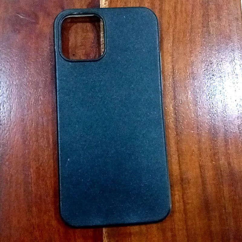 Black Case For iPhone 12 (Back Cover)