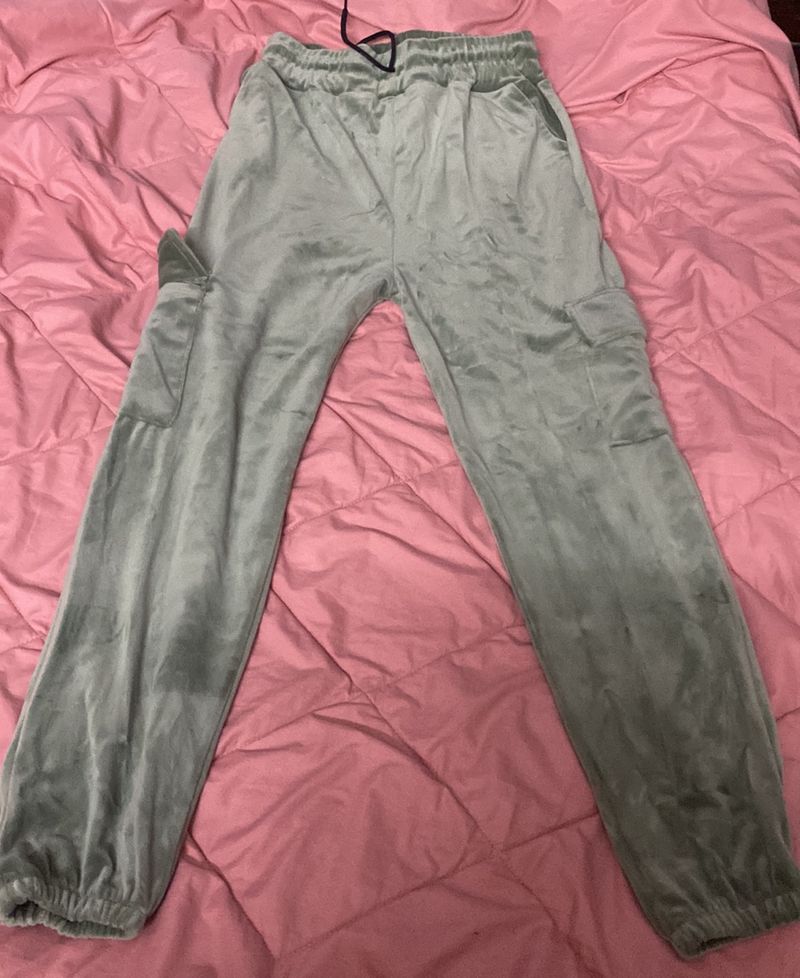 Velvet sweatpants