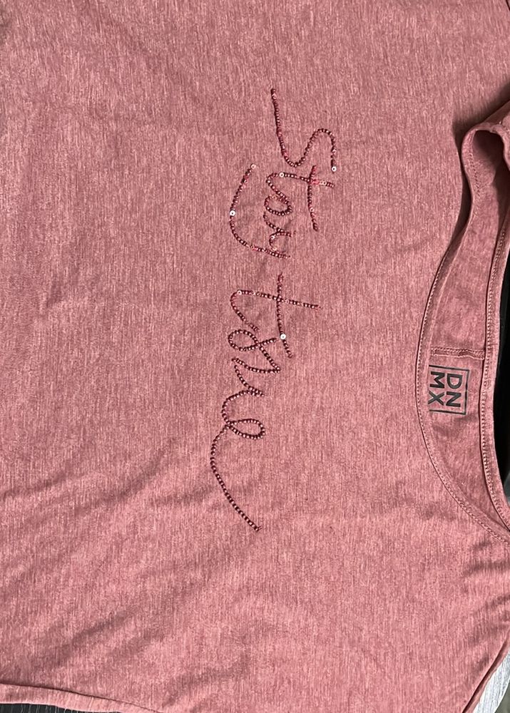 Mauve T Shirt 👚