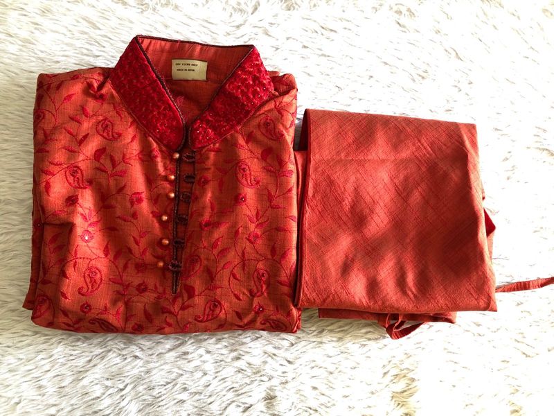 Red Ethnic Set (Men’s)