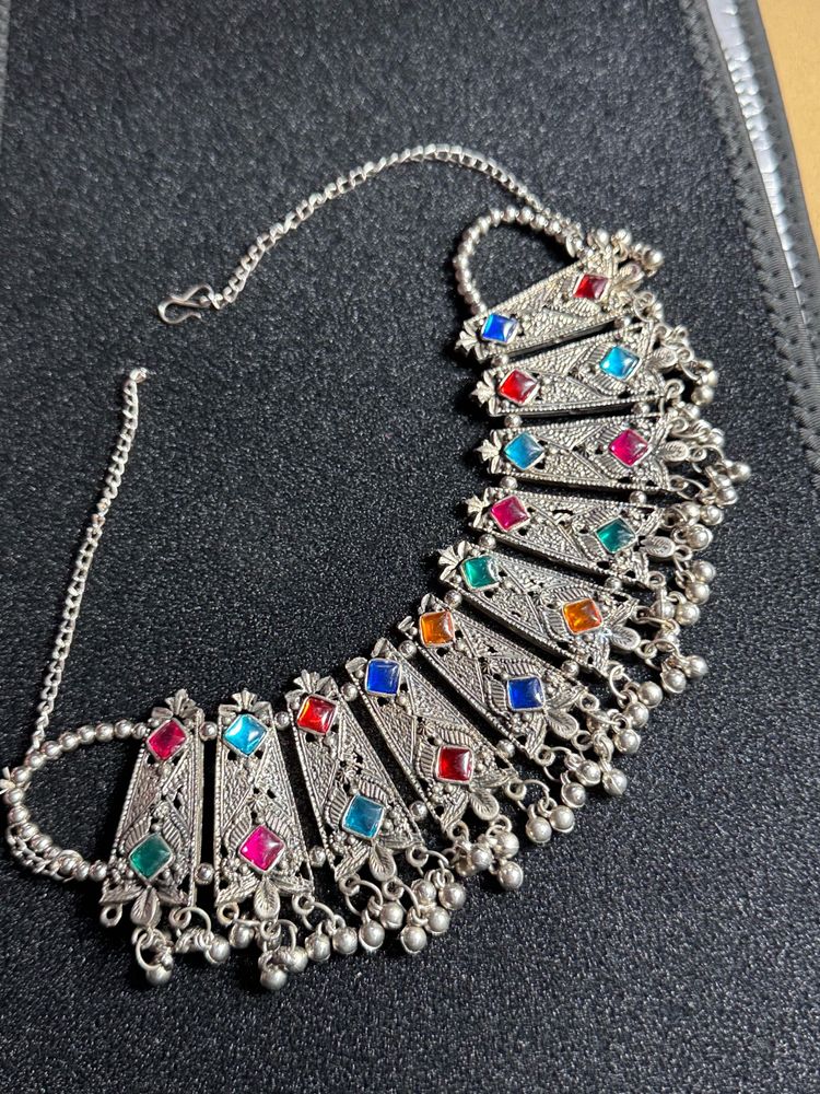 Silver Antique Necklace