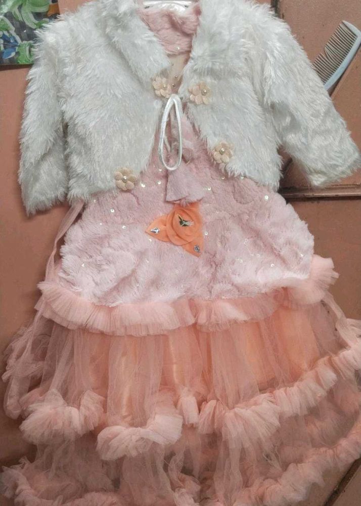 Baby Girl Net Frock...