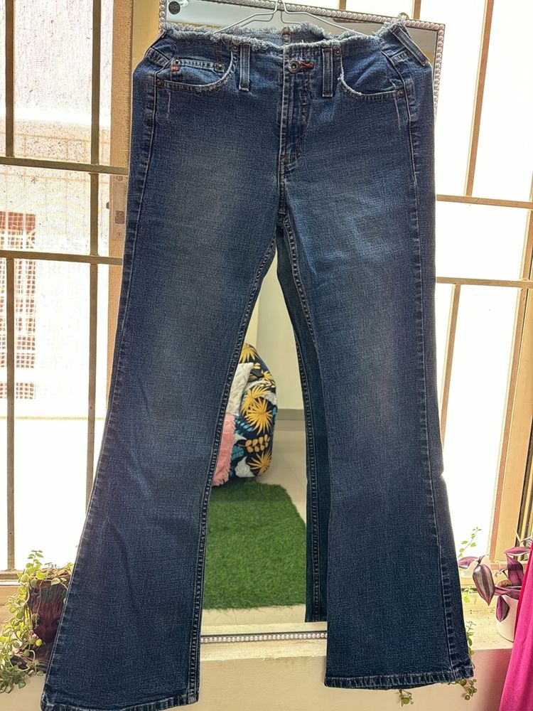 Bootcut Trendy Jean With Low Waist