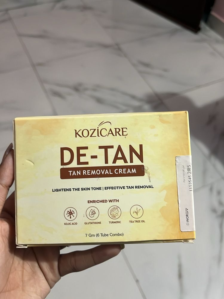 Kozicare De Tan Cream