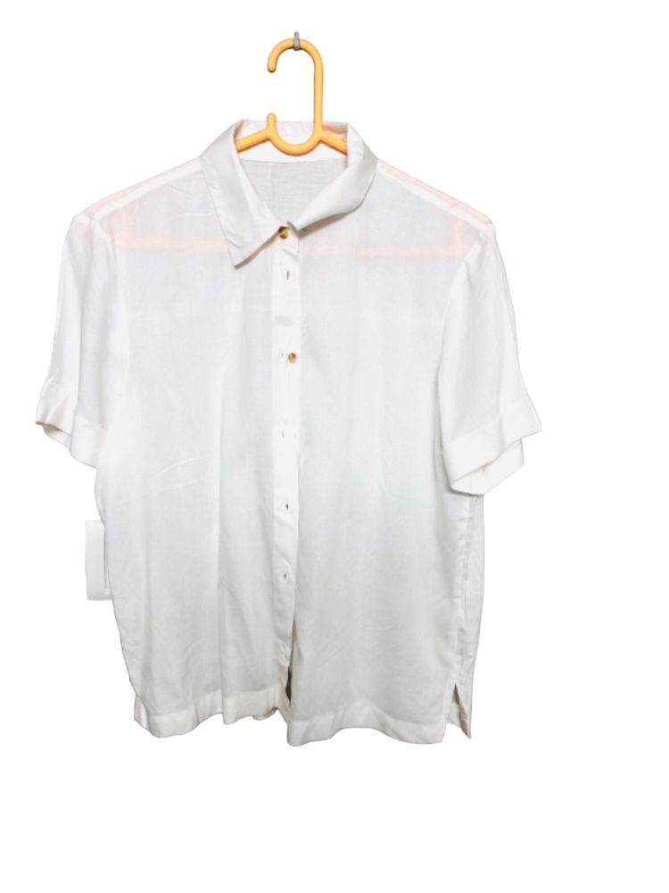 White Formal Shirt For Women