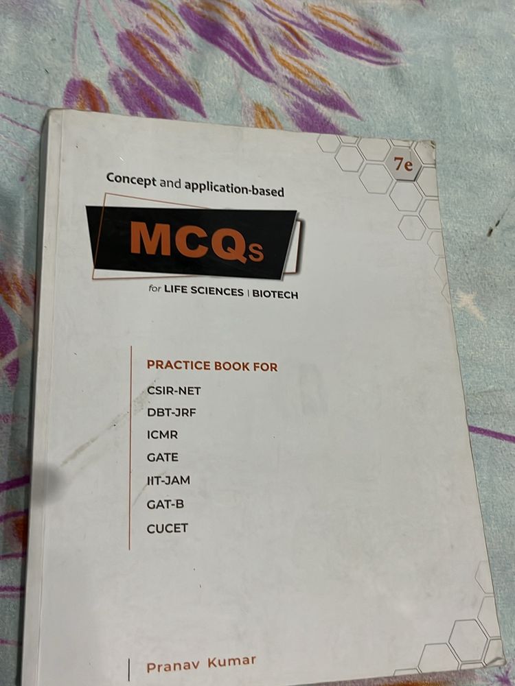 Mcq For Life Science / Biotechnology