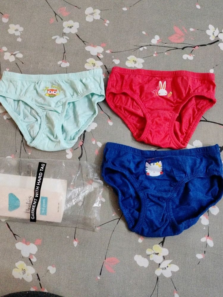 Underwear Set Of 3 Pcs