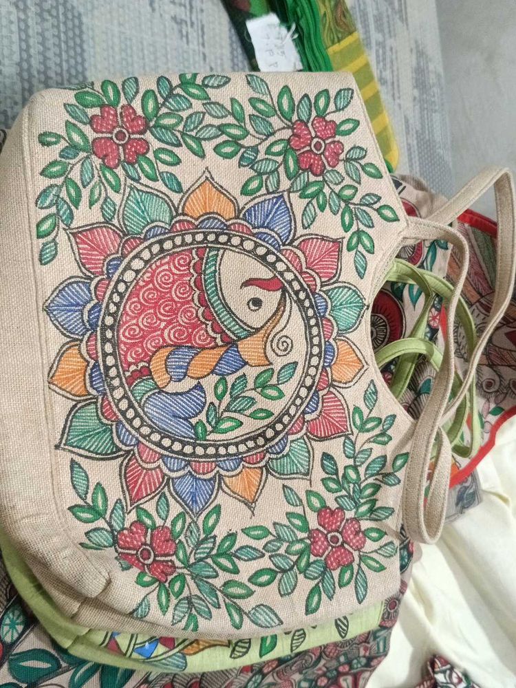 Madhubani Painting Hand Bag