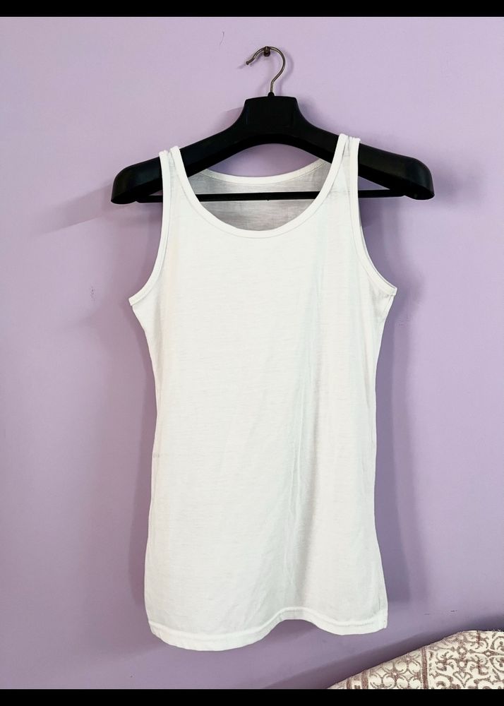 A White Tank Top.