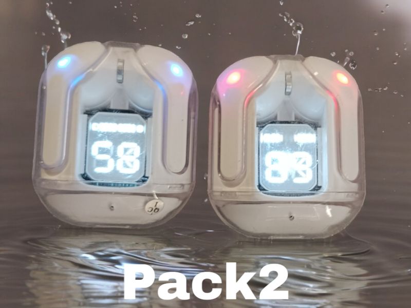 pack 2 31A Ultrapods white colour working like new