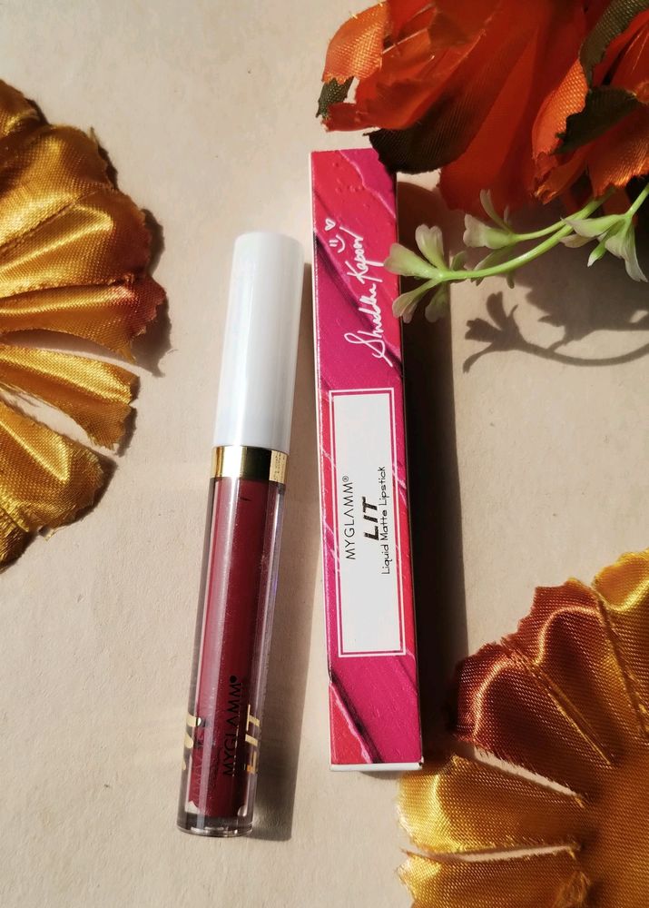 🆕Myglamm LIT  Liquid Matte Lipstick- Slow Fade