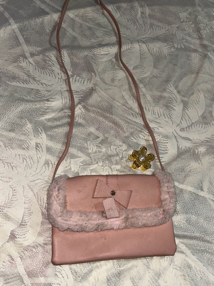 Pink Sling Bag