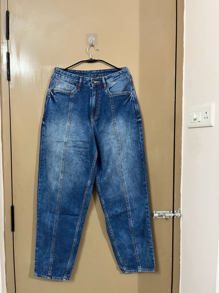 High Rise Dad Fit Jeans