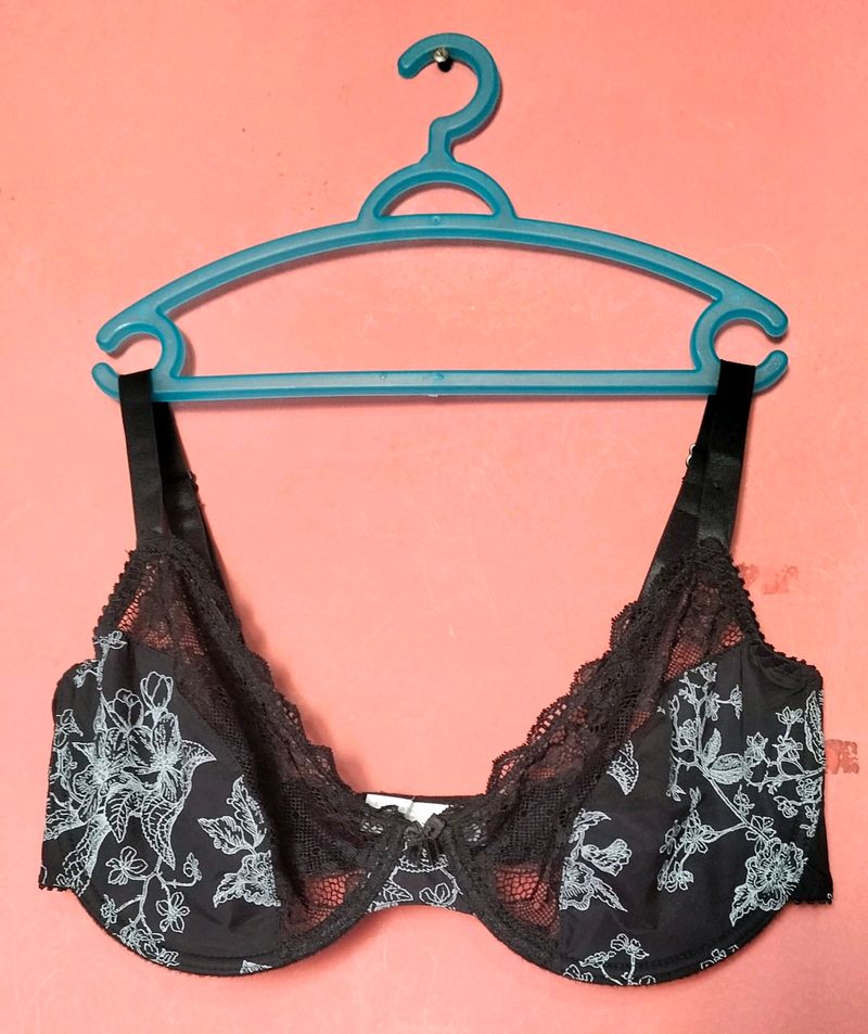 Envog Beautiful Black Bra For Women