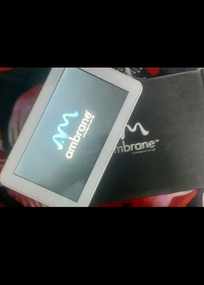 Ambrane Tab ,stucking In Logo