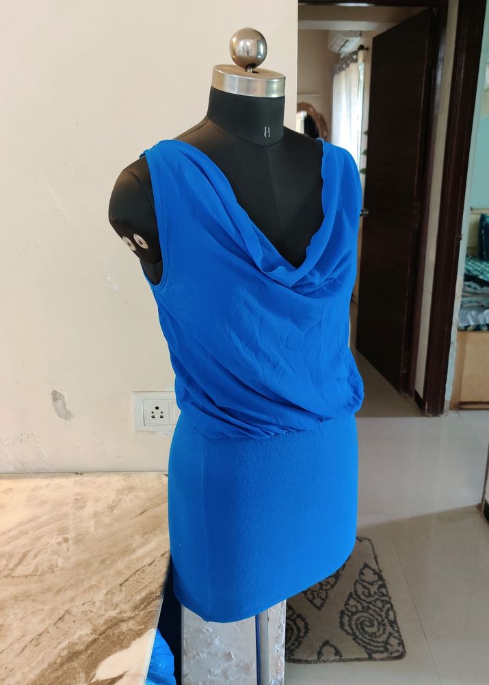 Zara Blue Mini Gorgeous Dress