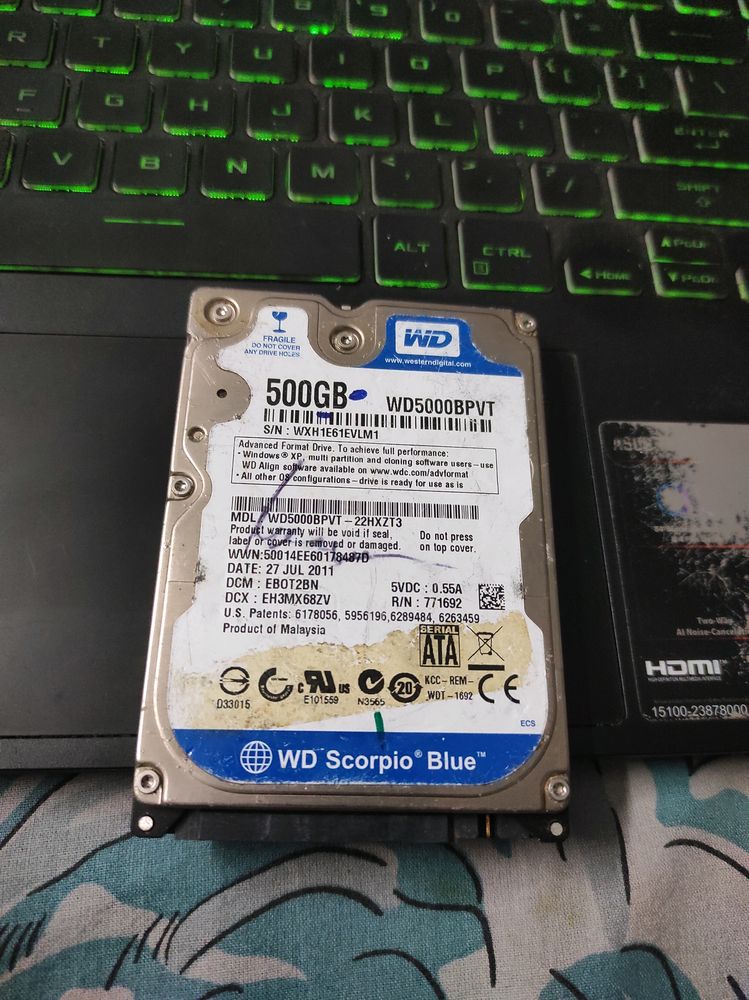 WD Hard Disk 500GB