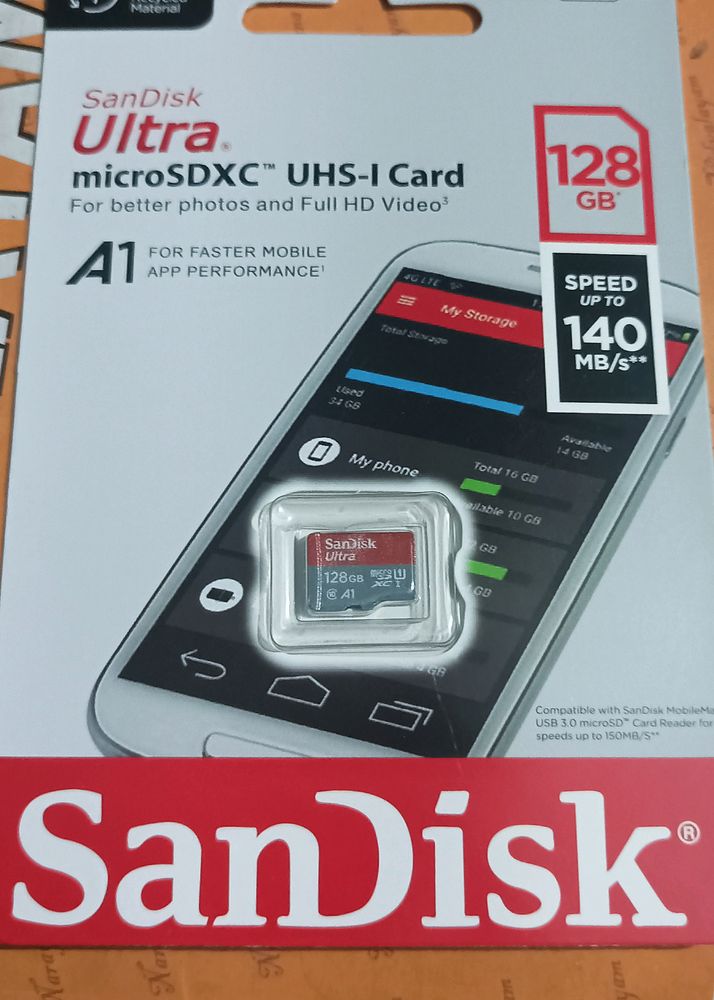 128 GB New Memory Card