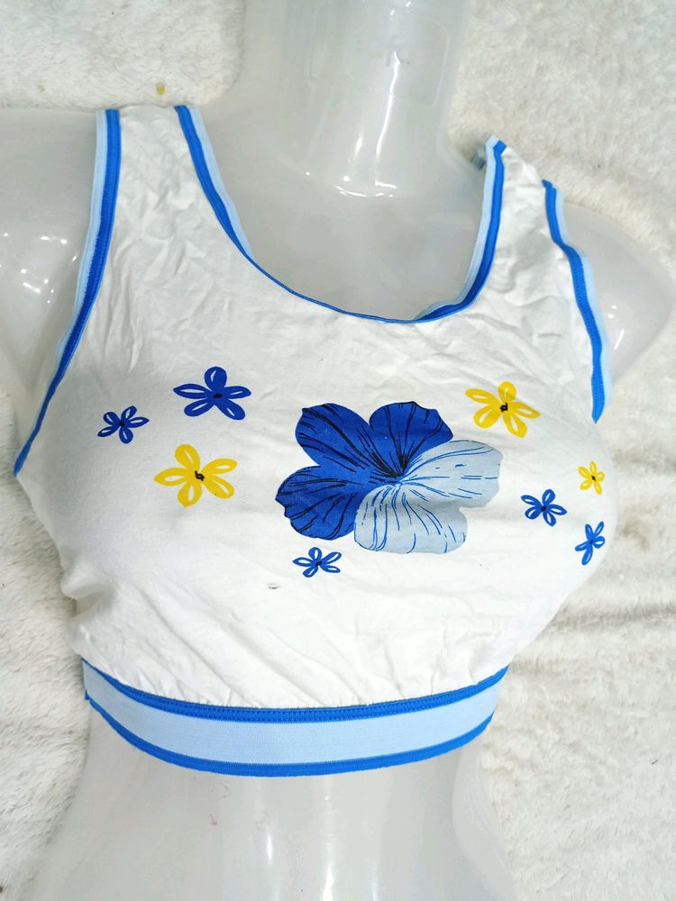 Tank Cotton Cute Look 36,38 Size