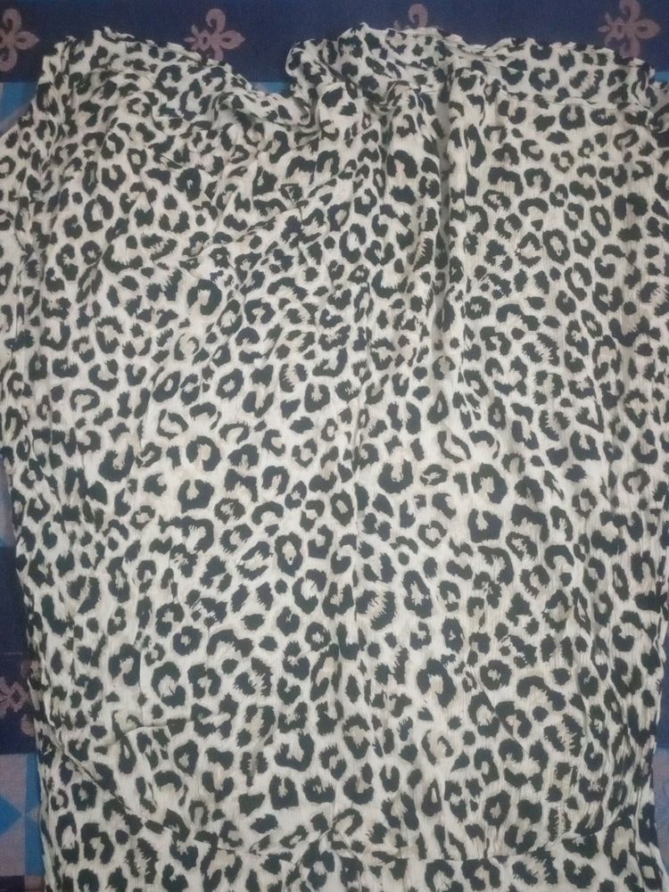 Tiger Print Top