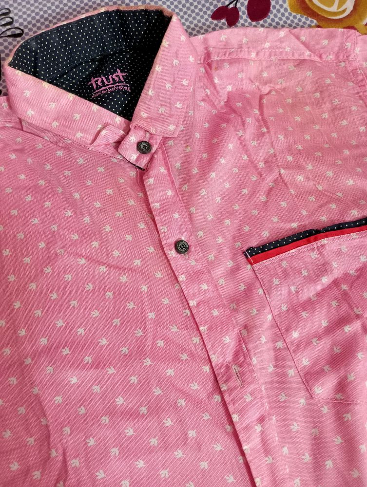 Pink Shirt For Men