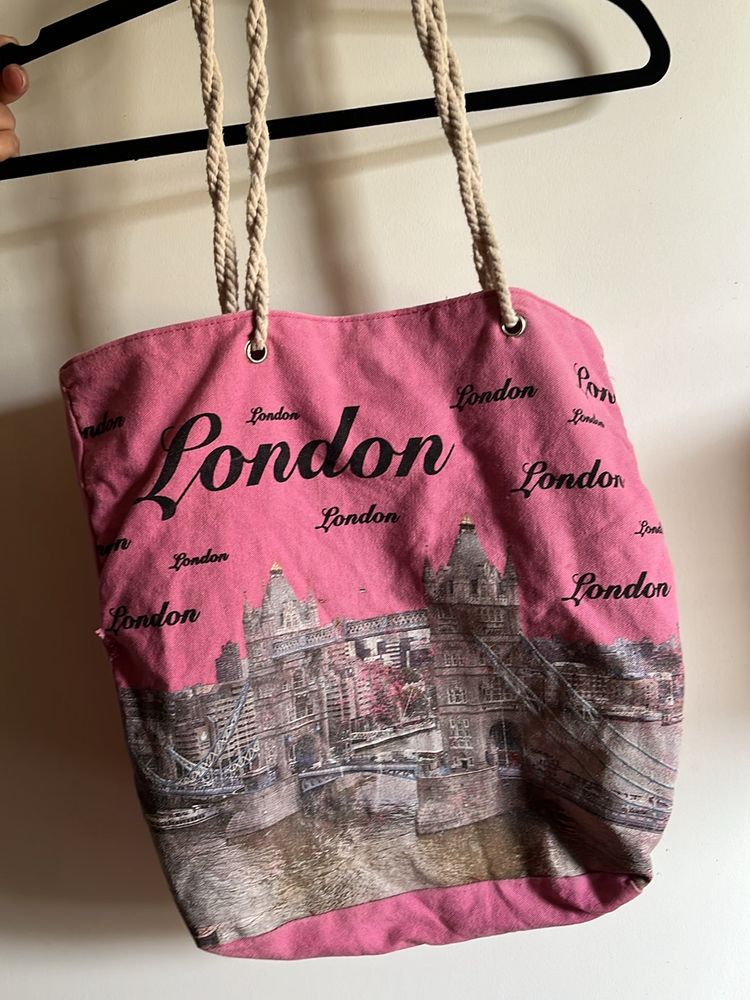 Everyday tote bag (London themed)