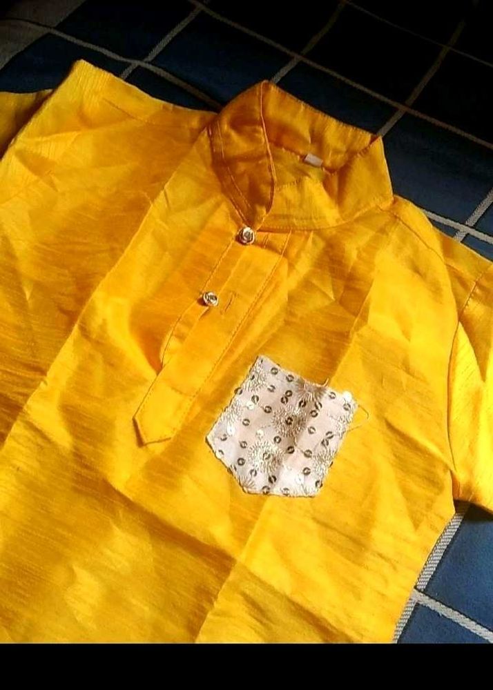 Beautiful Yellow 💛 Kurta Set