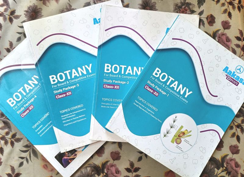 AAKASH NEET Preparation Study Packages- BOTANY