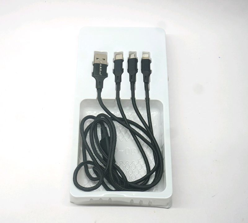 3 In One Charging Cables