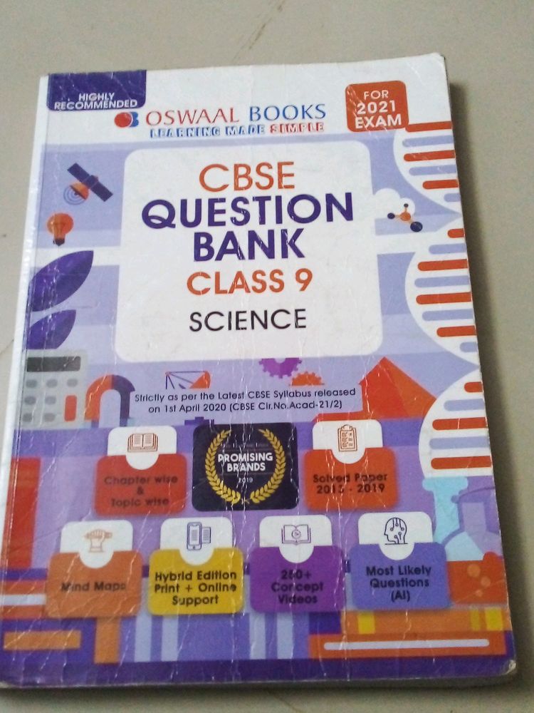 Grade 9 CBSE question Bank Science