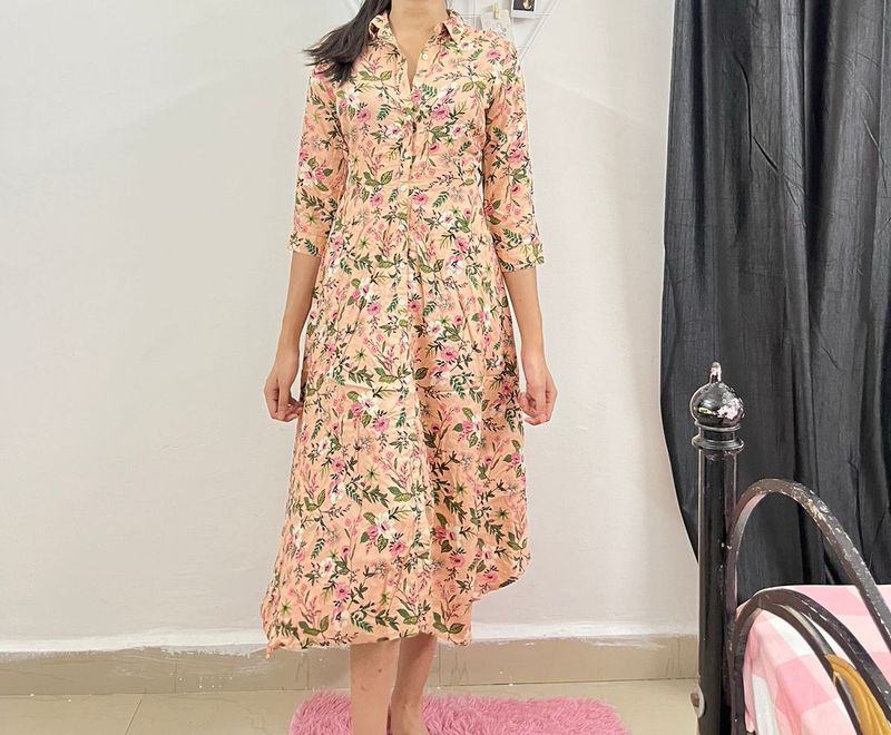 Floral Long Dress