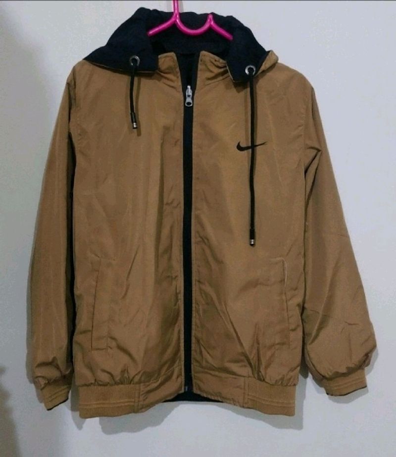 Nike Double Side Jacket With Detachable Hood