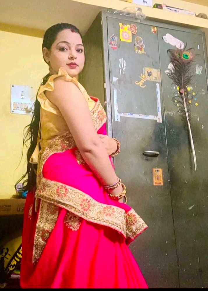 Beautiful Saree Without Blouse