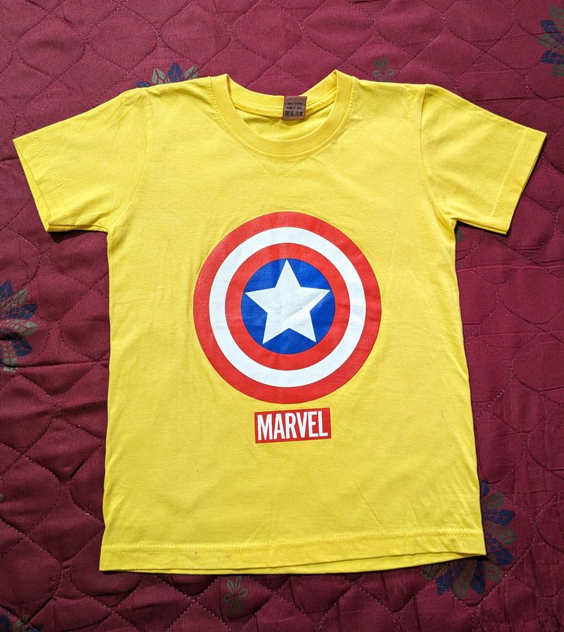 Marvel T Shirt For Kids👕🟡