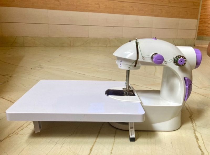 Mini Sewing Machine with Table Set