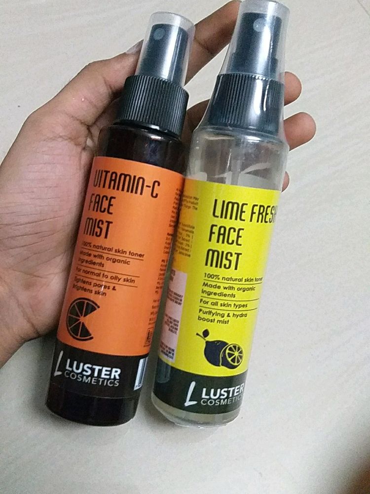 Luster Cosmetics Face Mist Pack Of 2!! NEW ONE!!?