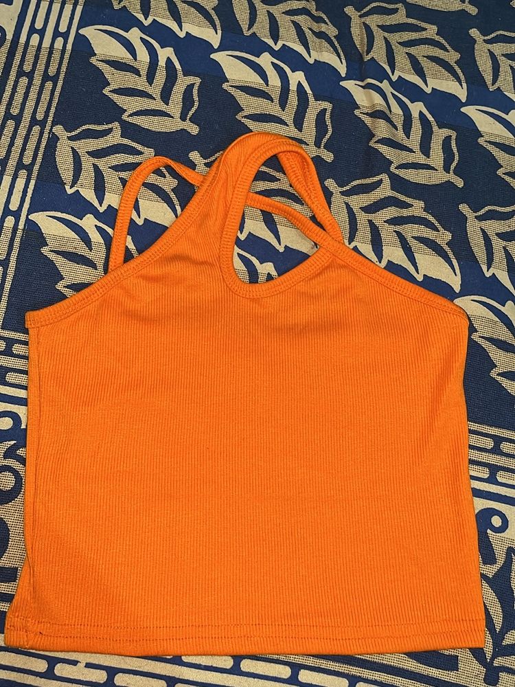 Orange Crop Top…