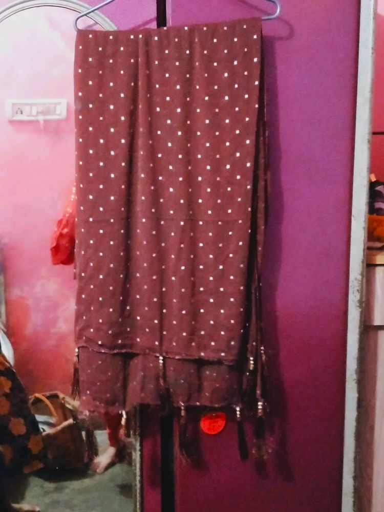 Brown Dupatta