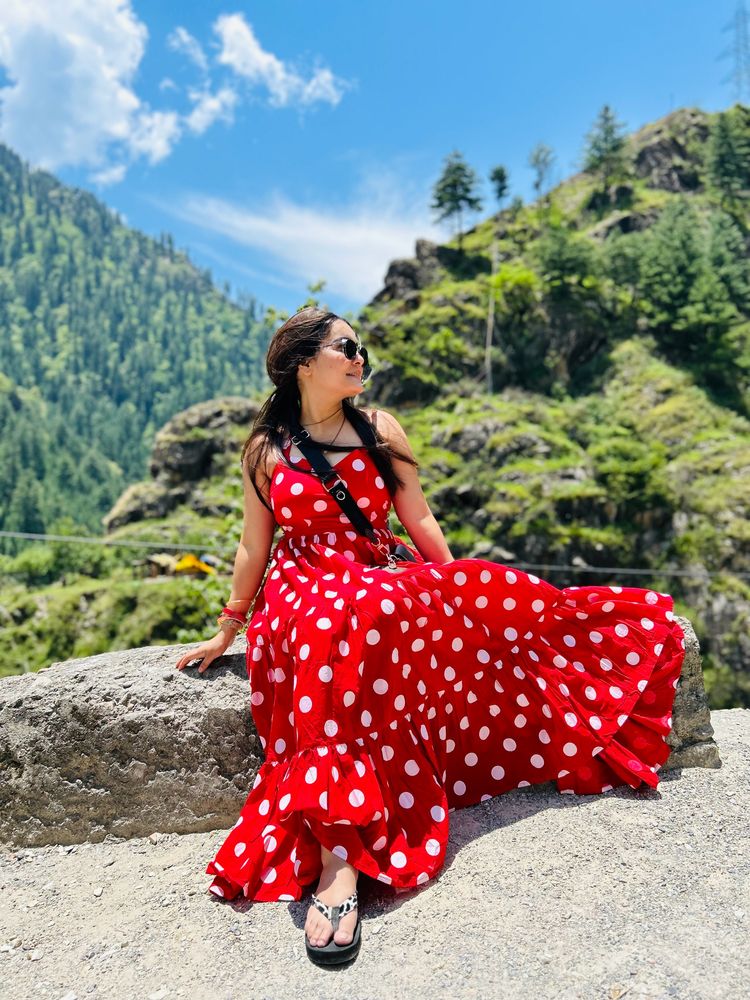 Polka Dot Red Dress