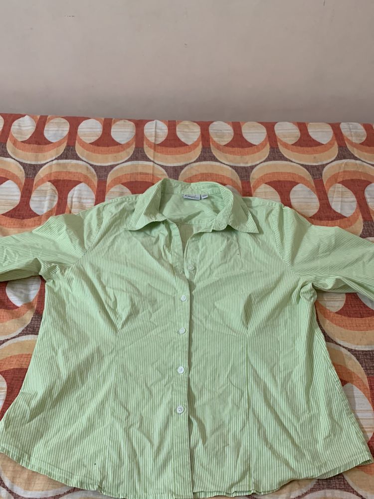 Green Formal Shirt