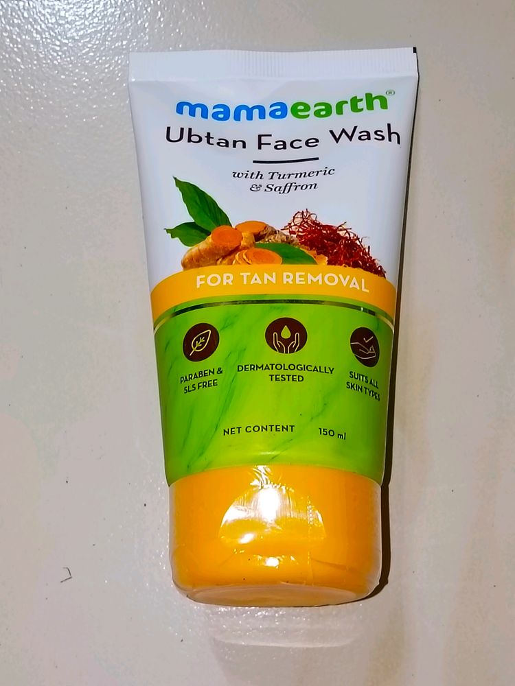 35% Off 150ml Mamaearth Ubtan Face Wash