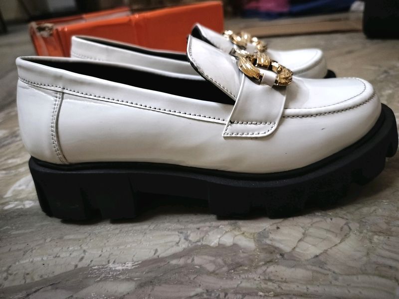 White Loafers