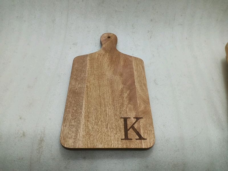 Etching Wooden Chopping Board