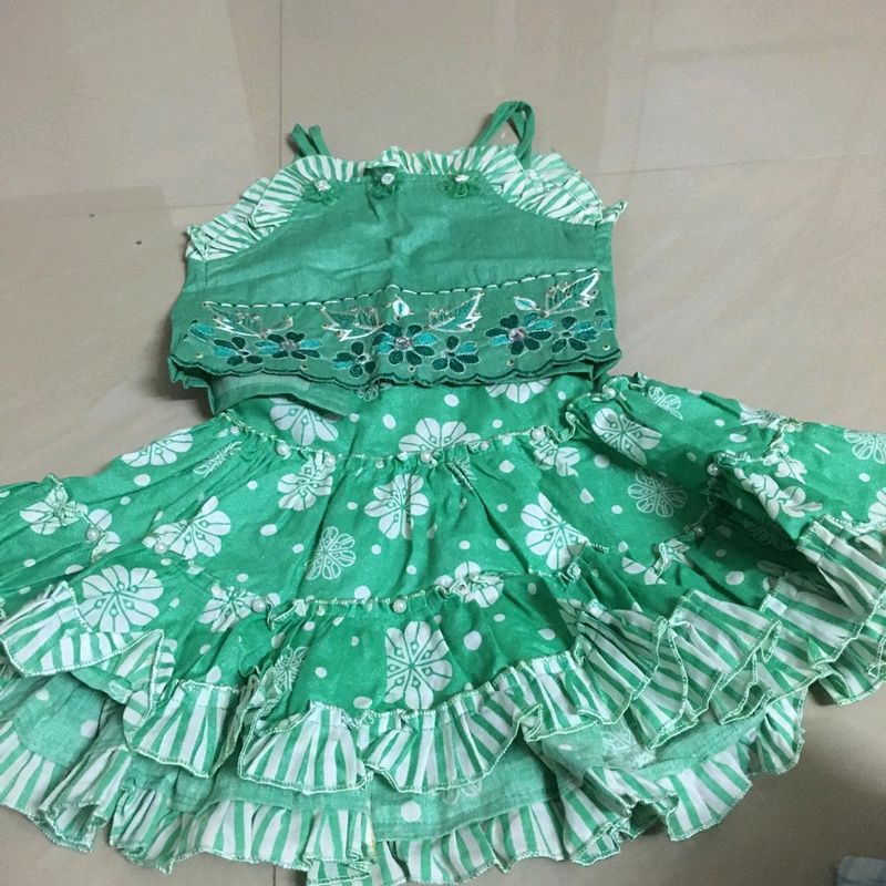Skirt With Top For Baby Girls🙂