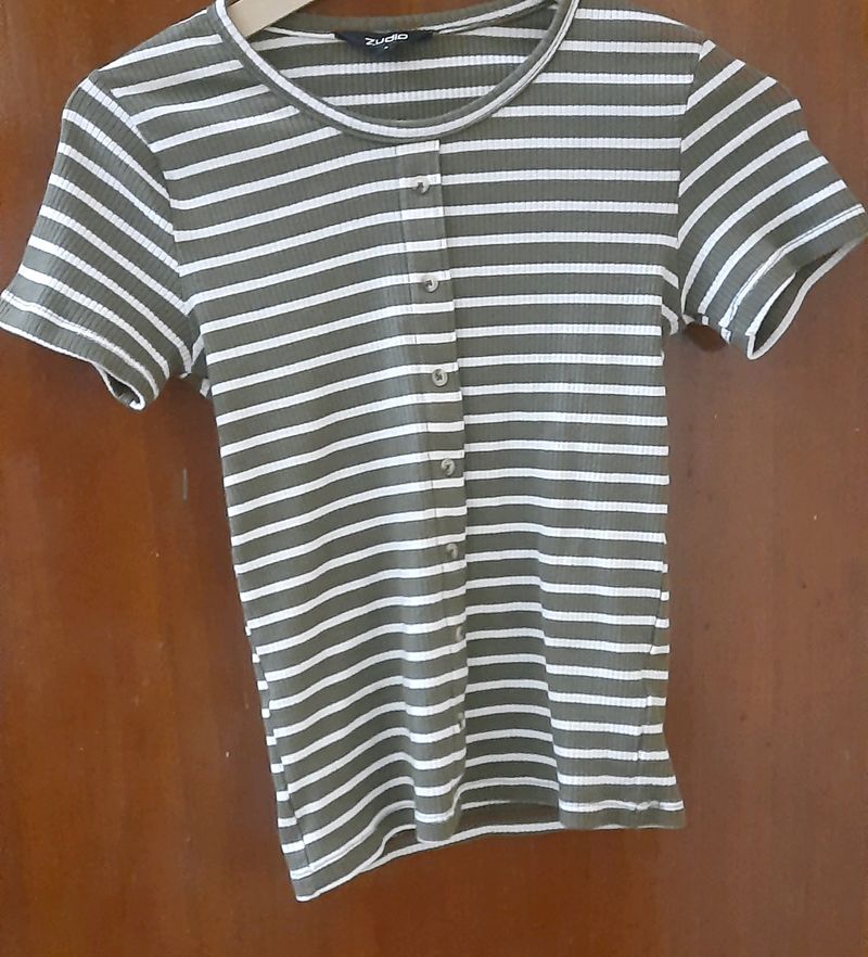 Zudio Ribbed Tee (New WITHOUT Tag)