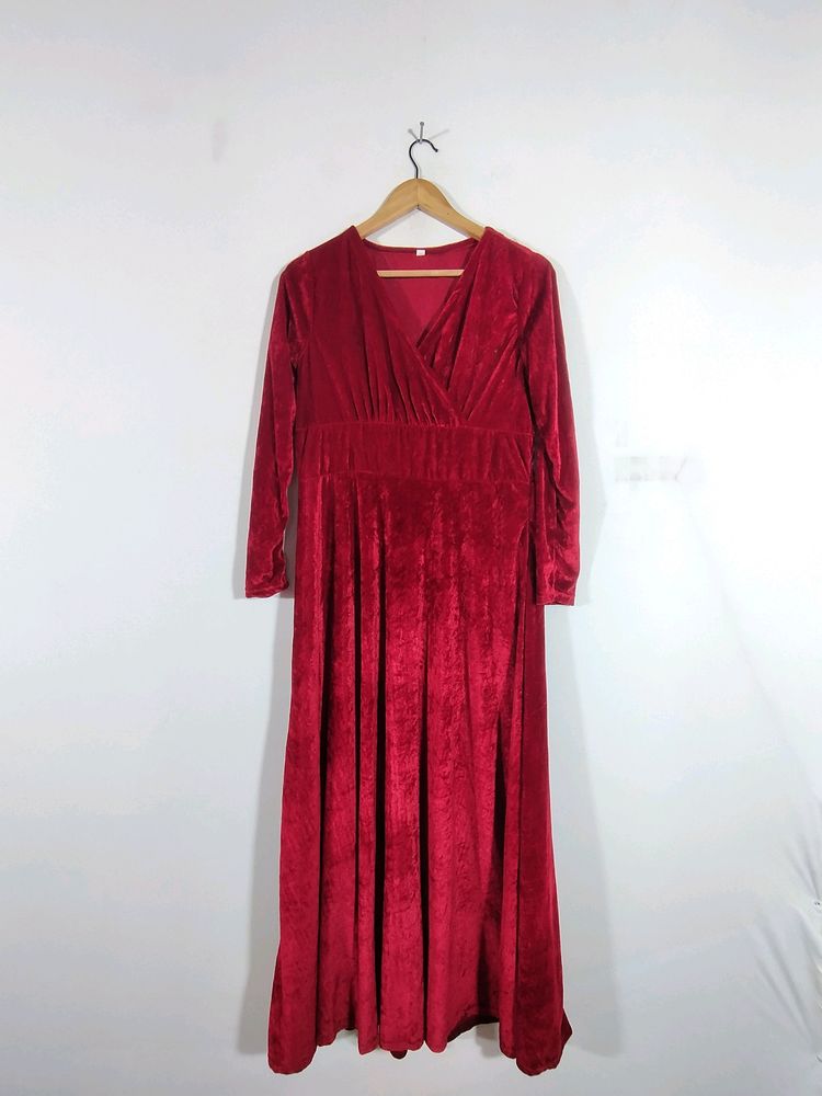 Red Velvet Dress (Women's)