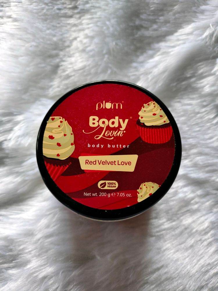 Plum Red Velvet Body Butter