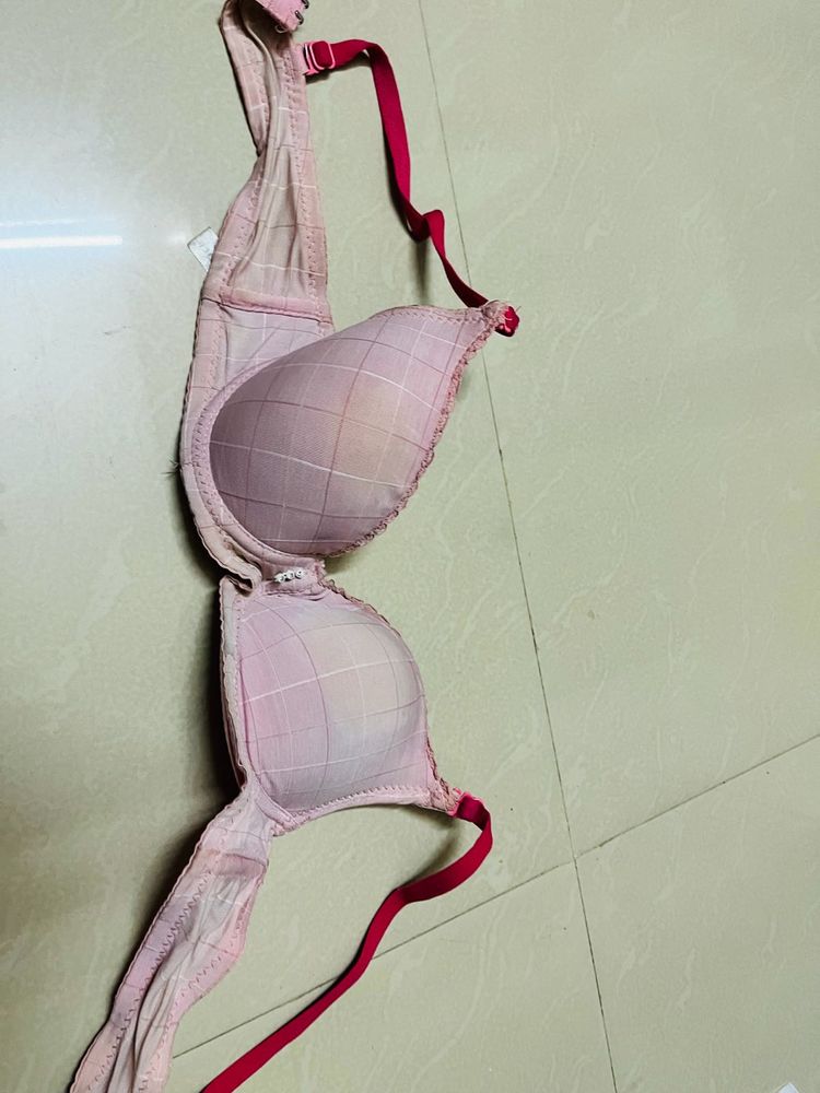 Padded Pink Bra