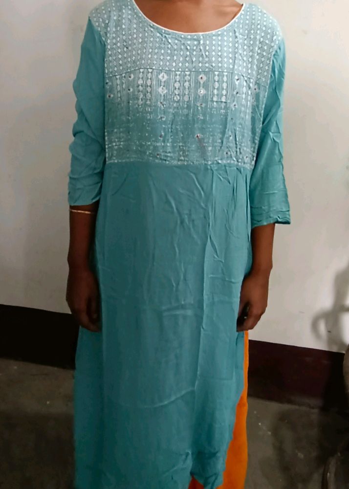 Sky Blue Kurta