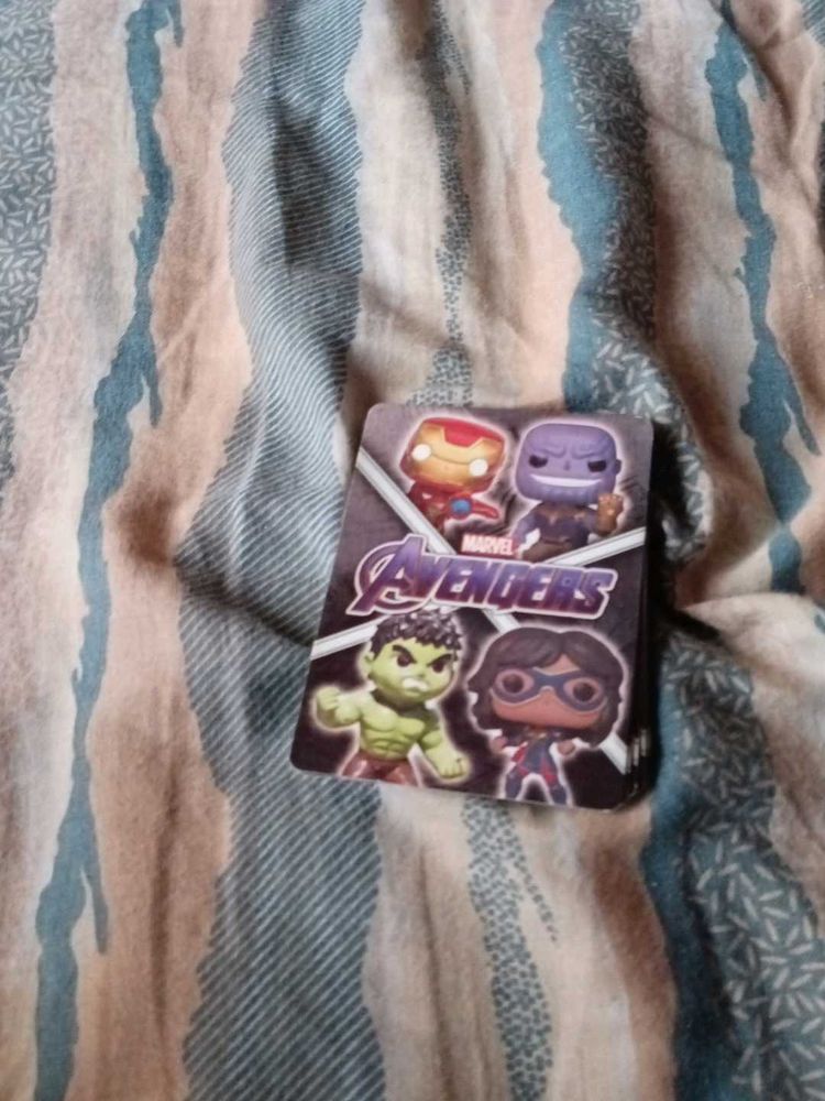 Avengers Pop Cards Original.